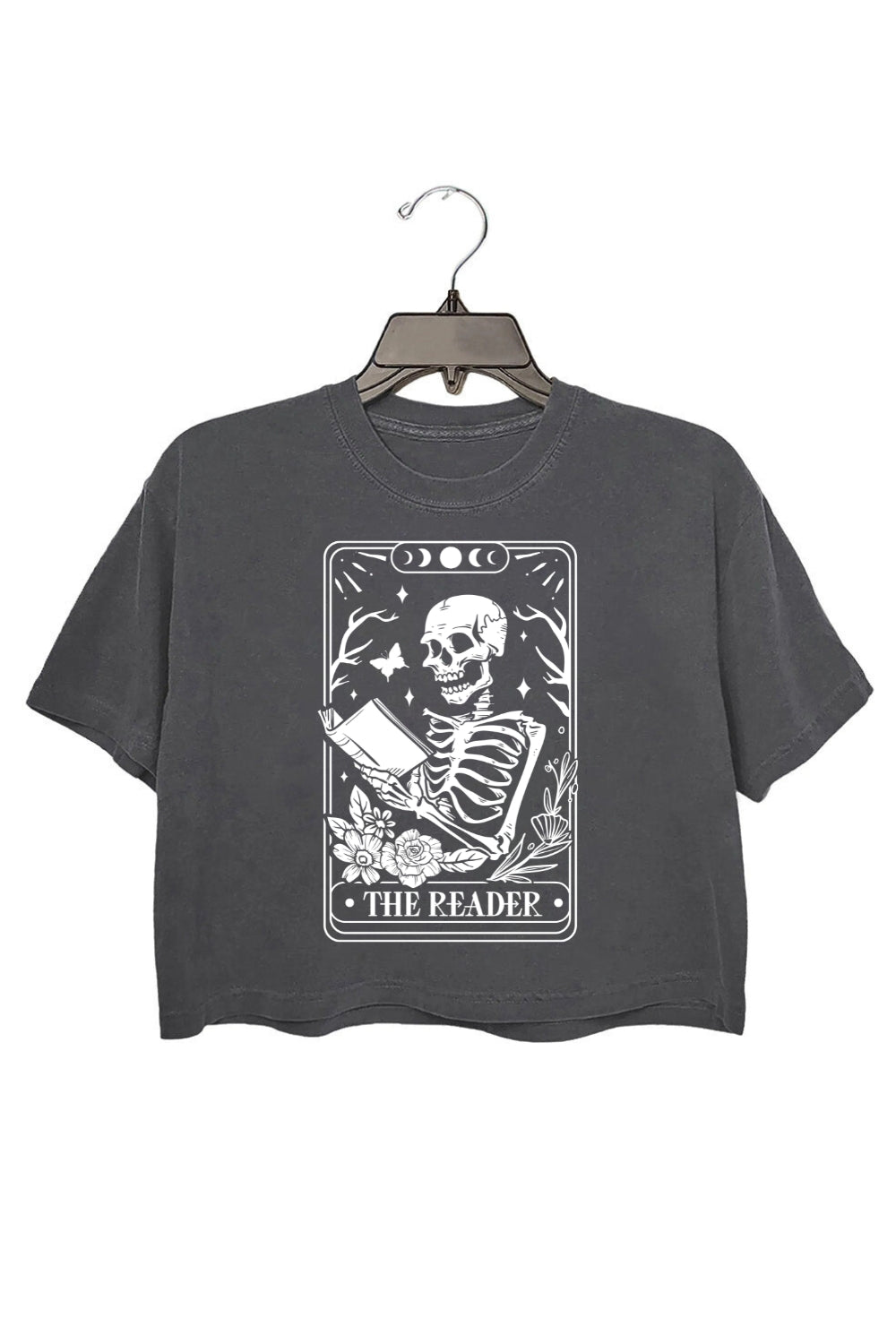 The Reader Tarot Card Crop Top For Women