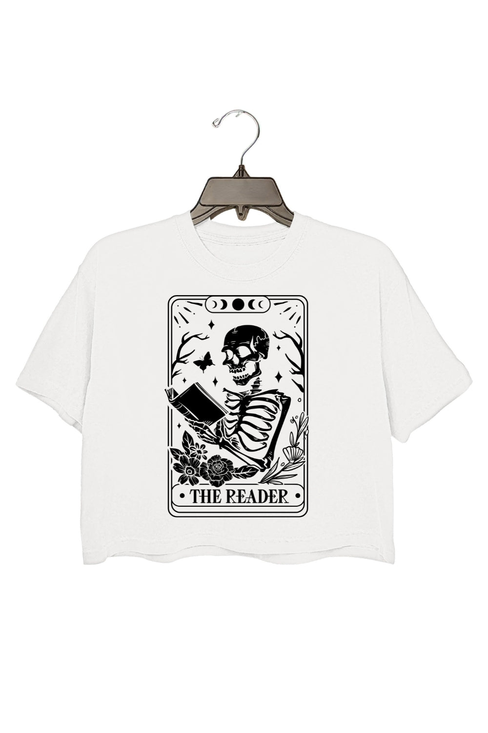 The Reader Tarot Card Crop Top For Women