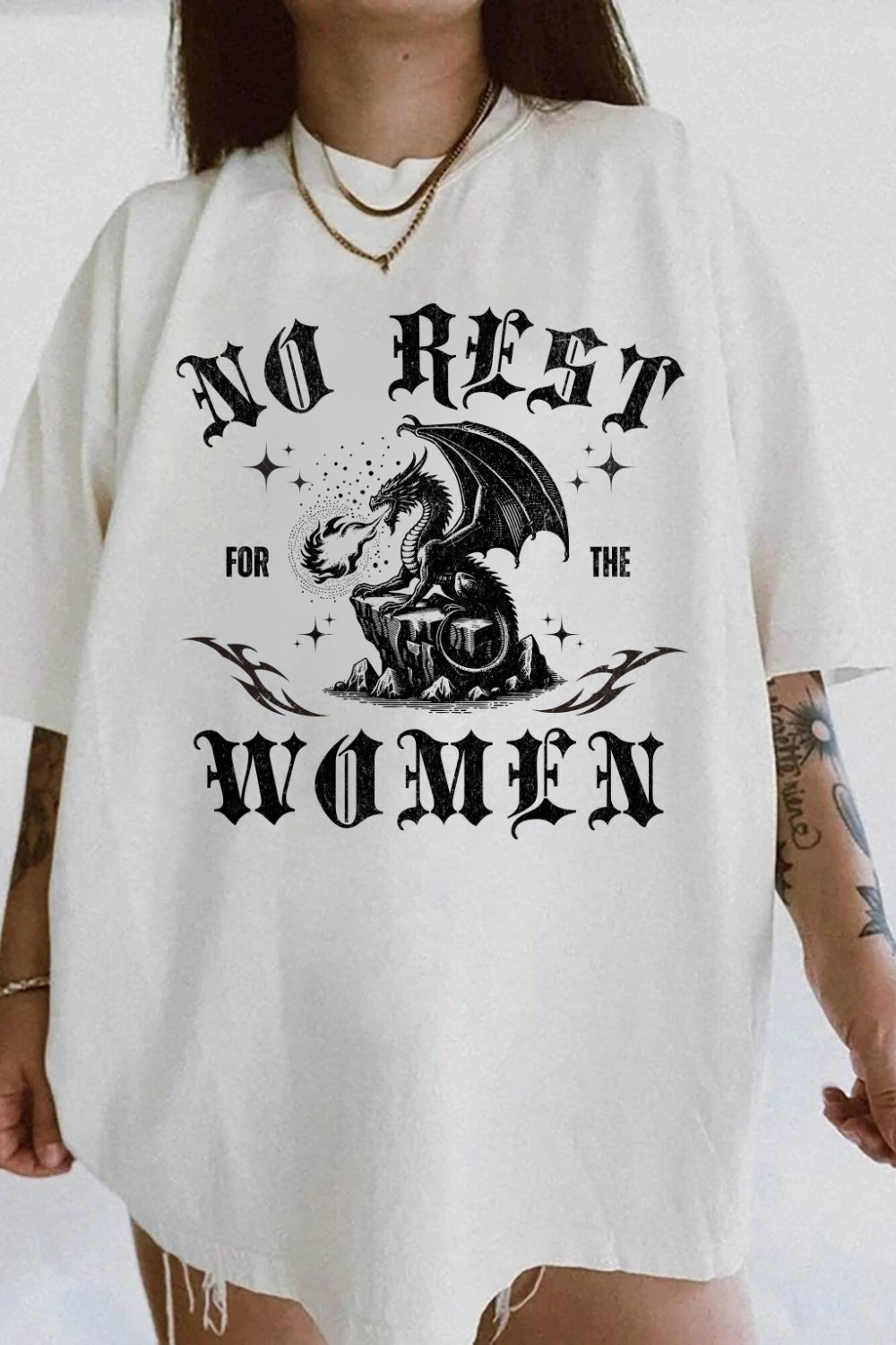 No Rest for the Women Dragon Tee For Women