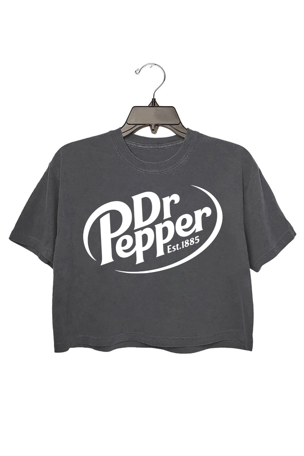 Dr Pepper Letters Crop Top For Women