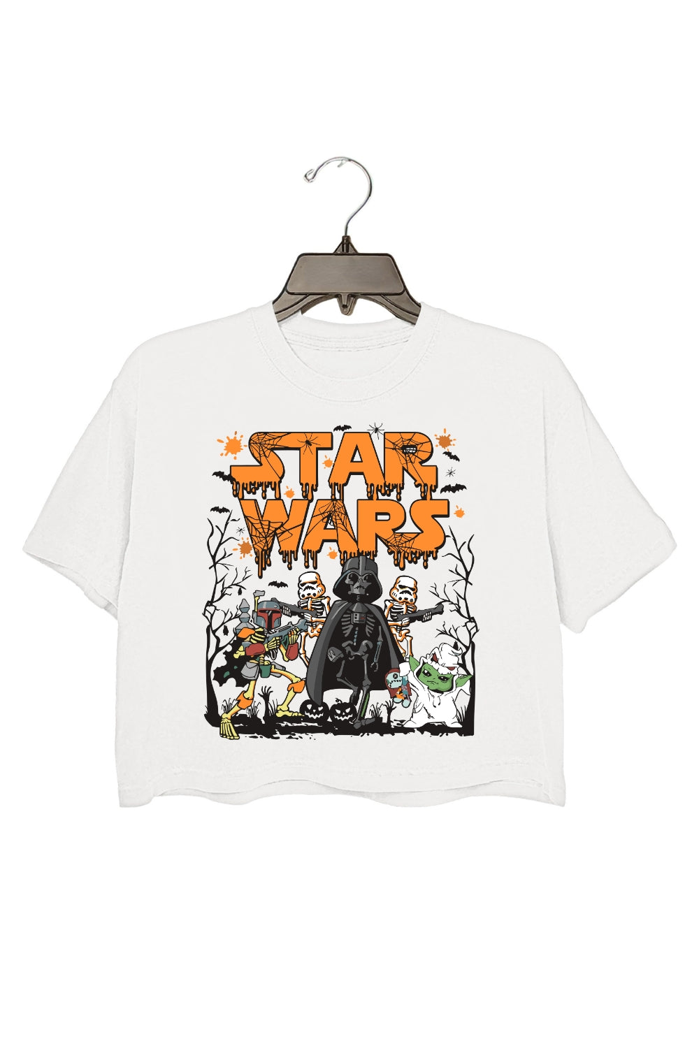 Star Wars Halloween Galaxy's Edge Crop Tee For Women