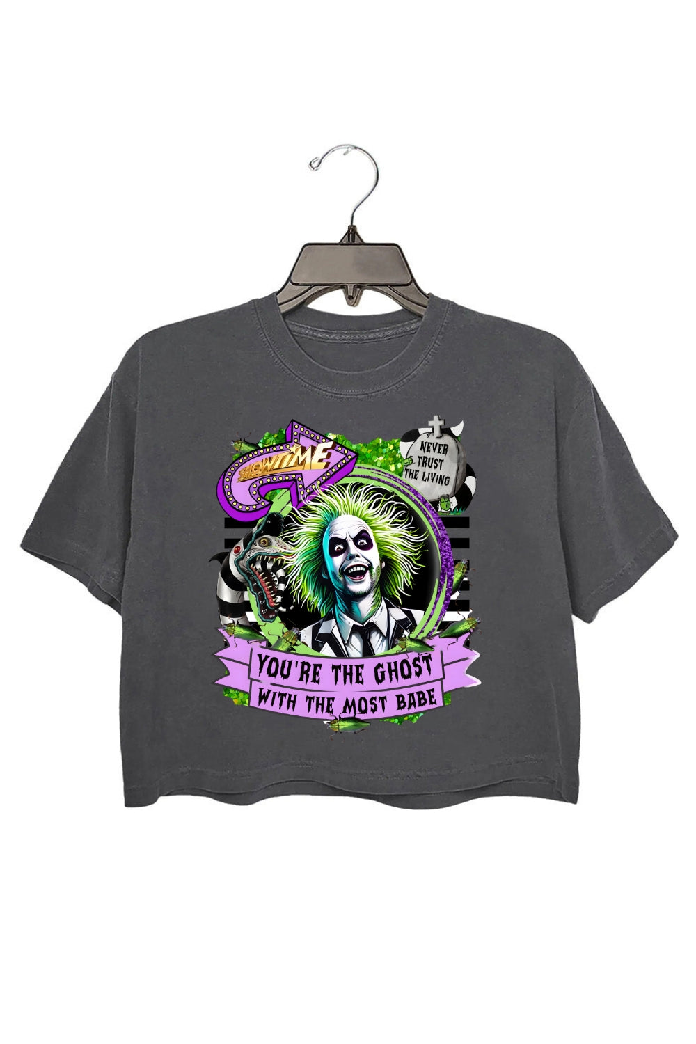 You Are The Ghost With The Most Crop Top For Women