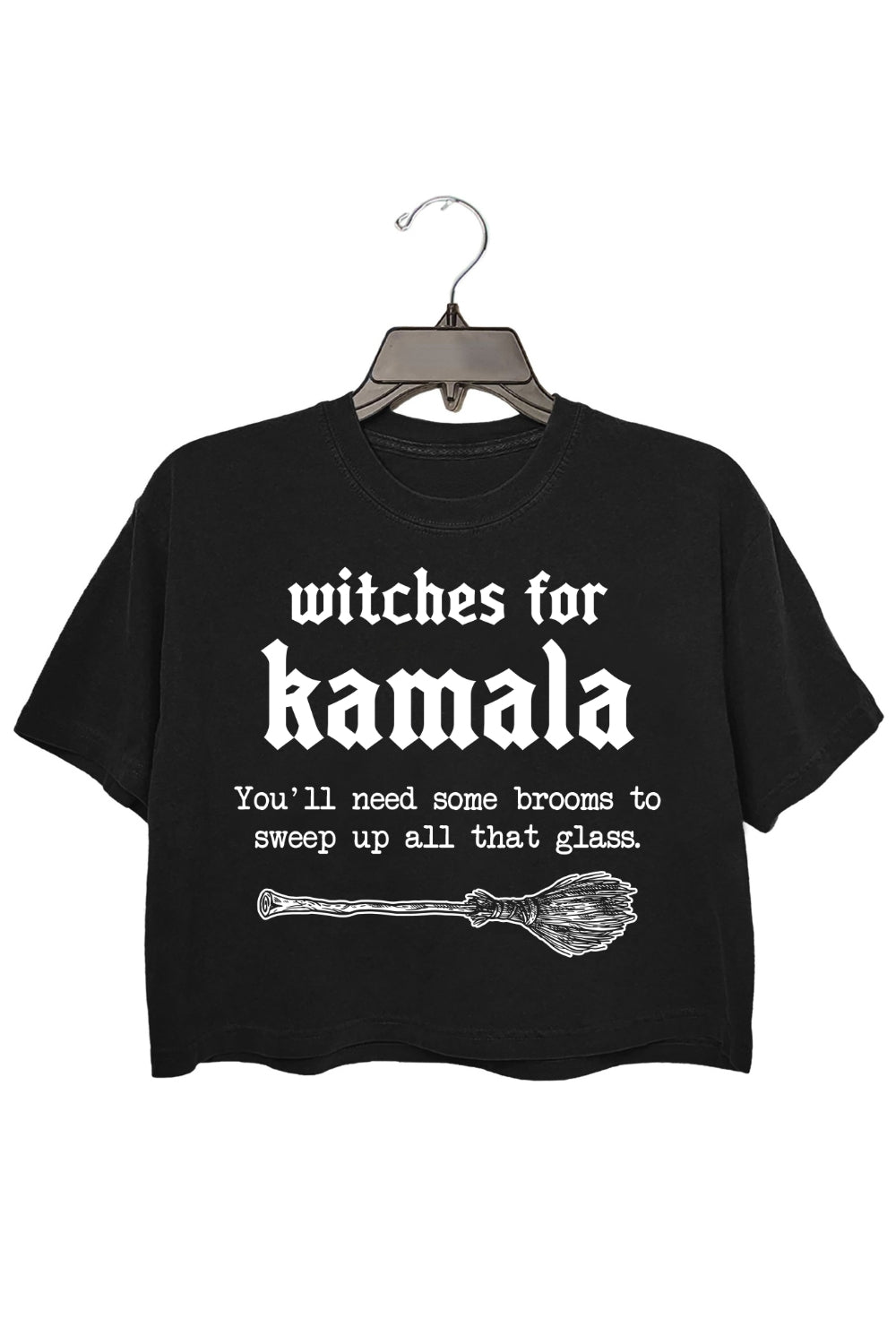 Witches For Kamala Crop Top For Women