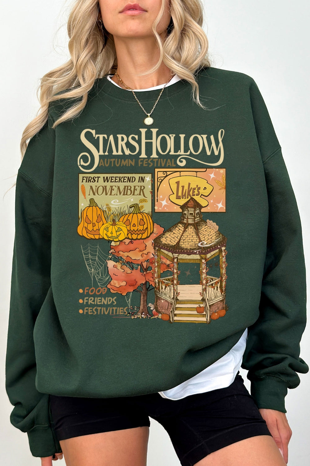 Stars Hollow Luke's Diner Sweatshirt For Women