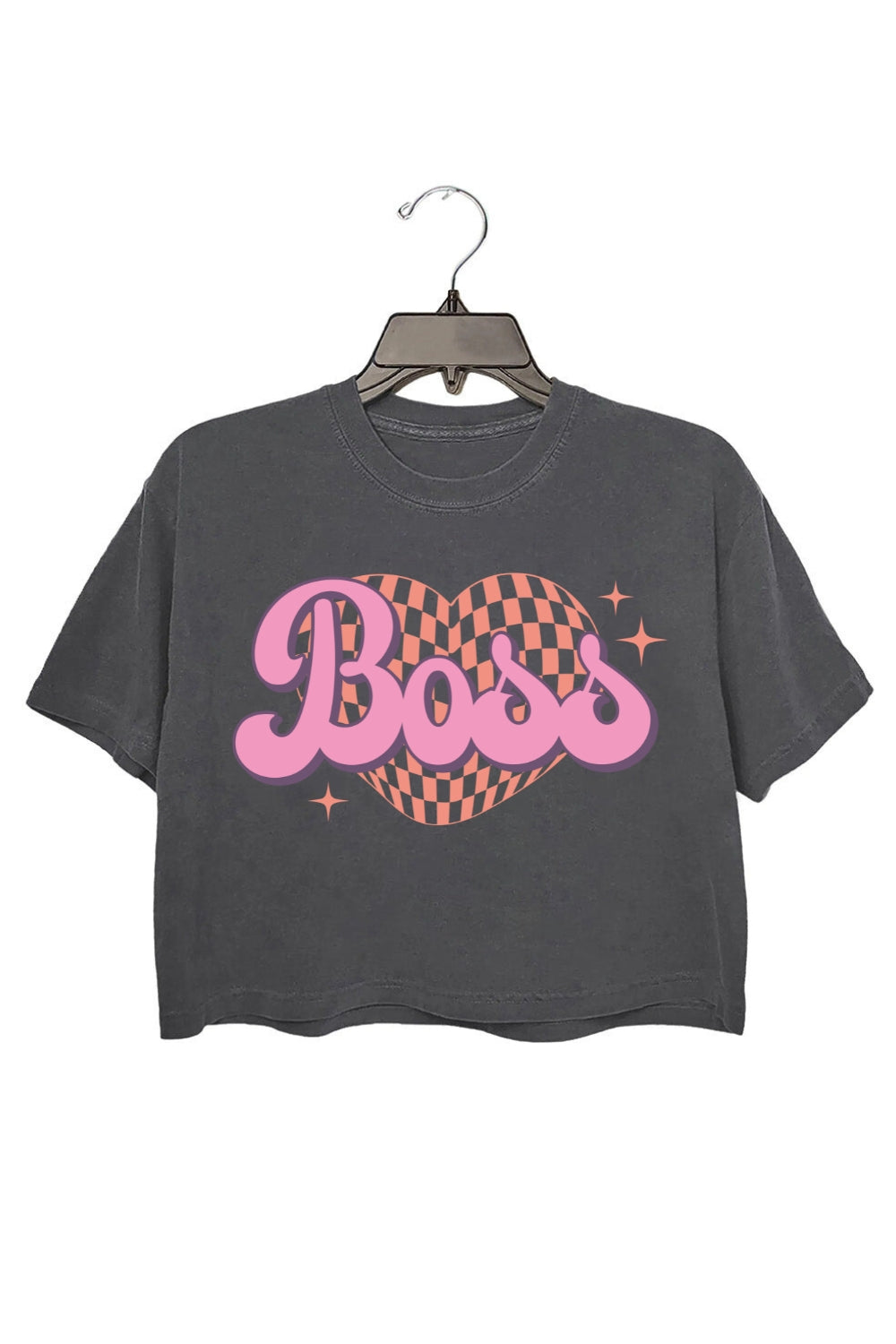 Boss Heart Feminism Crop Top For Women
