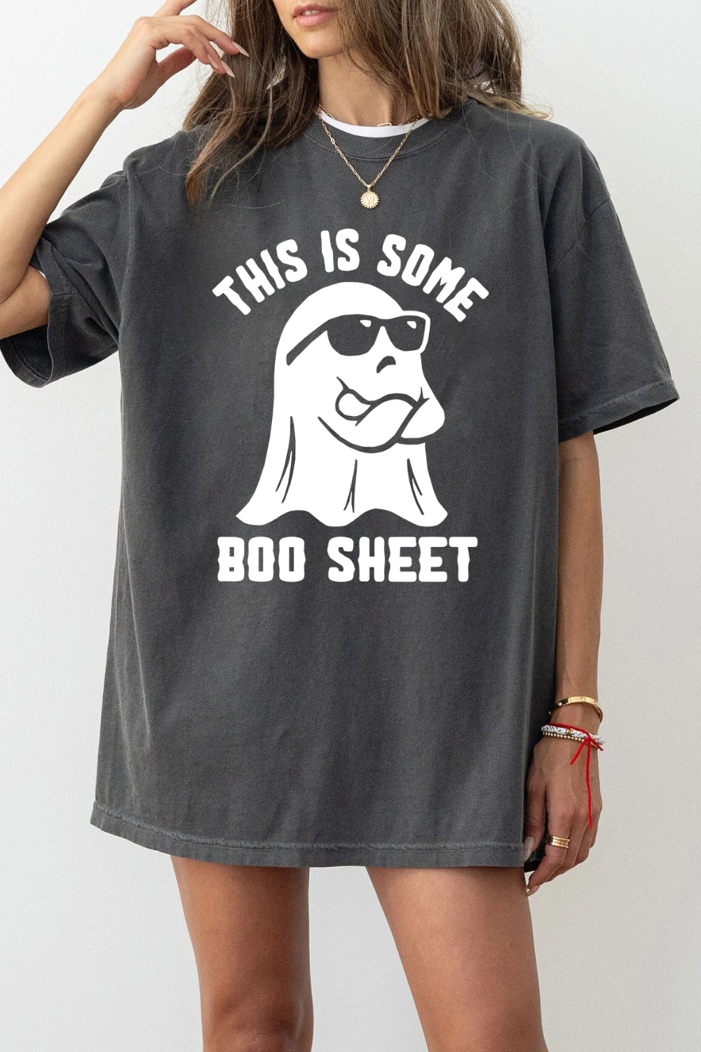 This Is Some Boo Sheet Funny Halloween Tee For Women