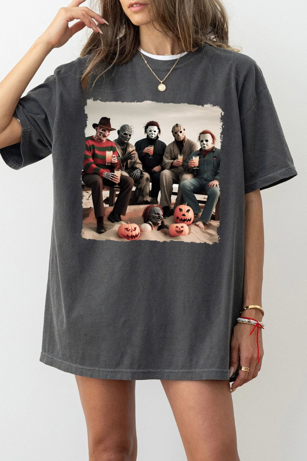 Scream Halloween Friends Tee For Women