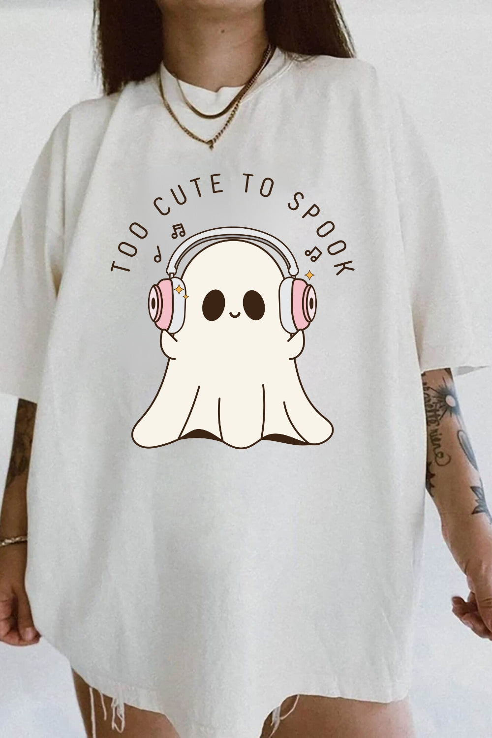 Too Cute To Spook Halloween Tee For Women
