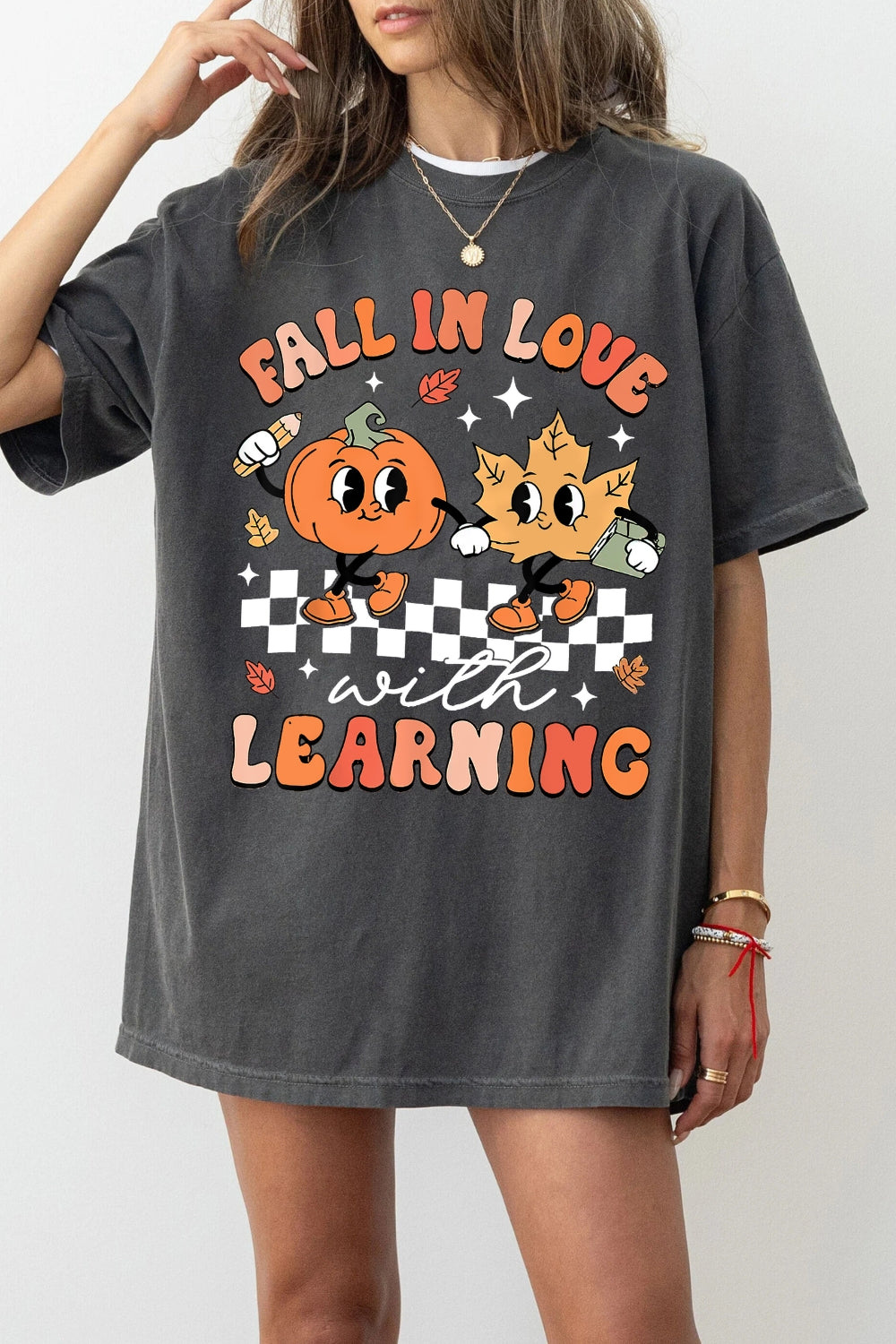 Fall In Love With Learning Tee For Women
