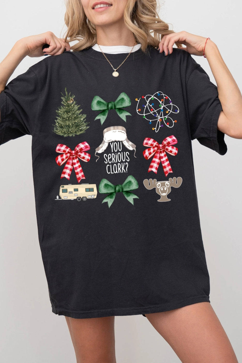 You Serious Clark Christmas Tee For Women