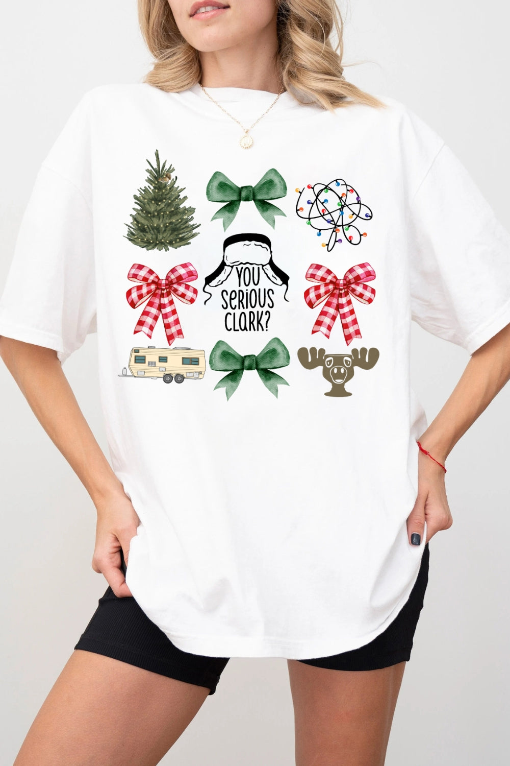 You Serious Clark Christmas Tee For Women