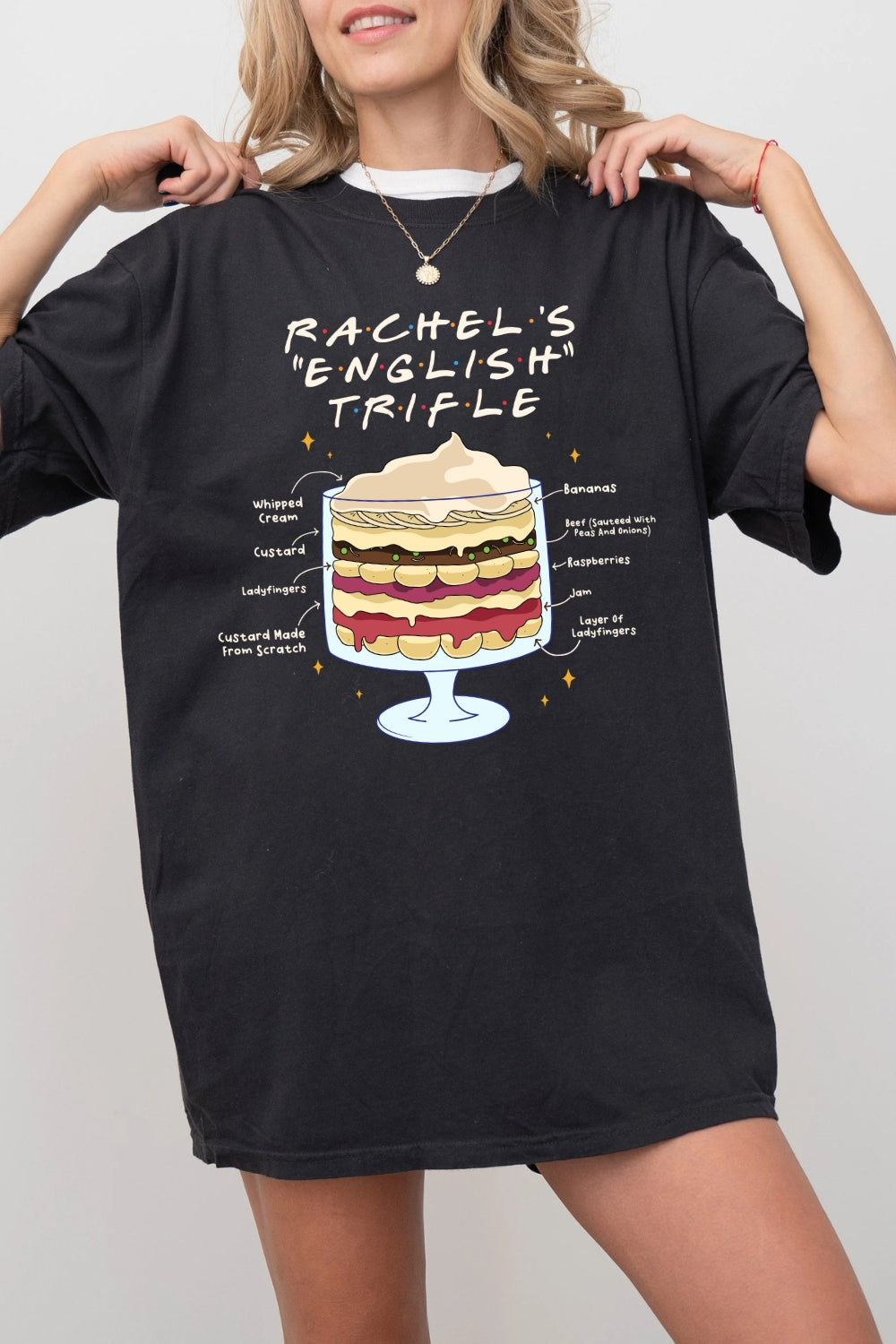 Friends Rachel's Thanksgiving Trifle Tee For Women