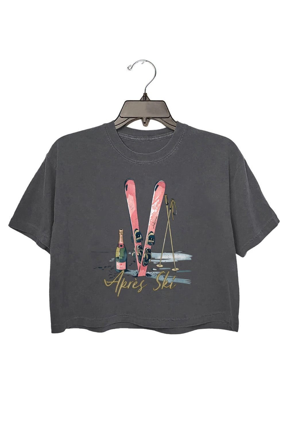 Après Ski Lover Crop Top For Women