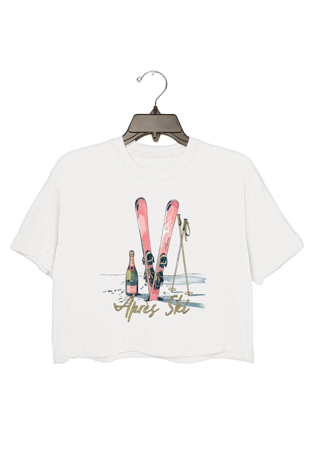 Après Ski Lover Crop Top For Women