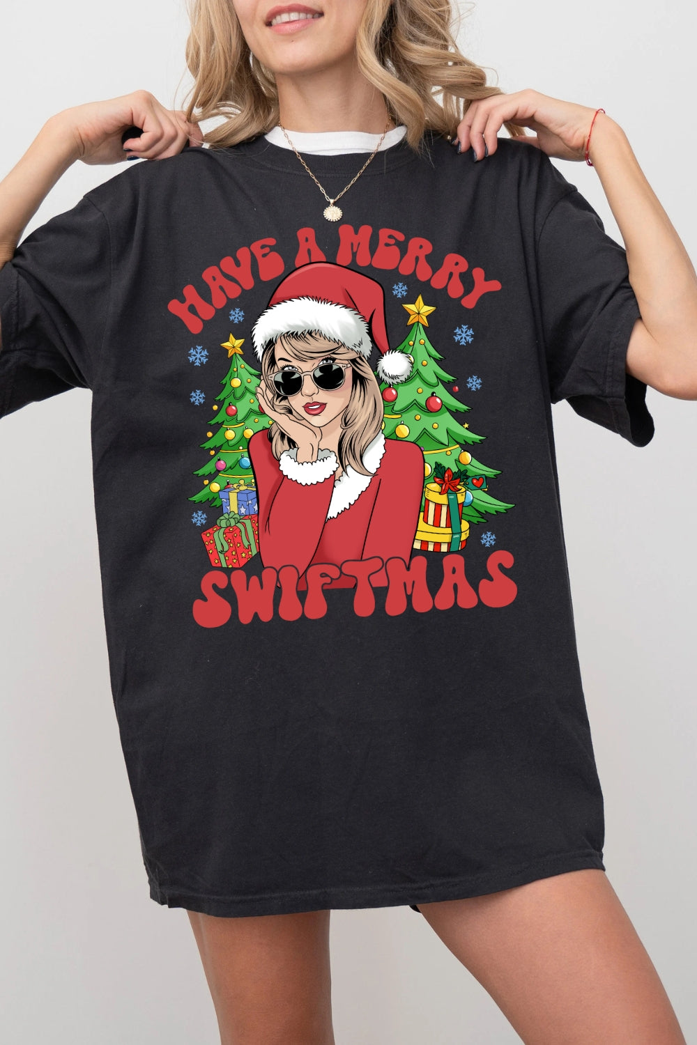 Have A Merry Swiftmas Christmas Tee For Women
