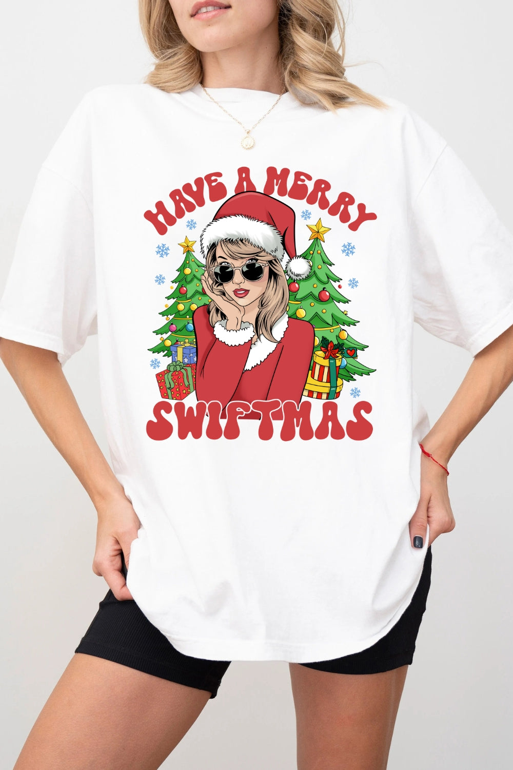 Have A Merry Swiftmas Christmas Tee For Women