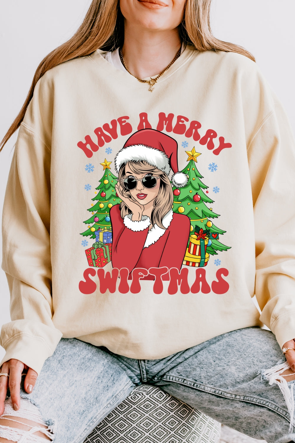 Have A Merry Swiftmas Christmas Sweatshirt For Women