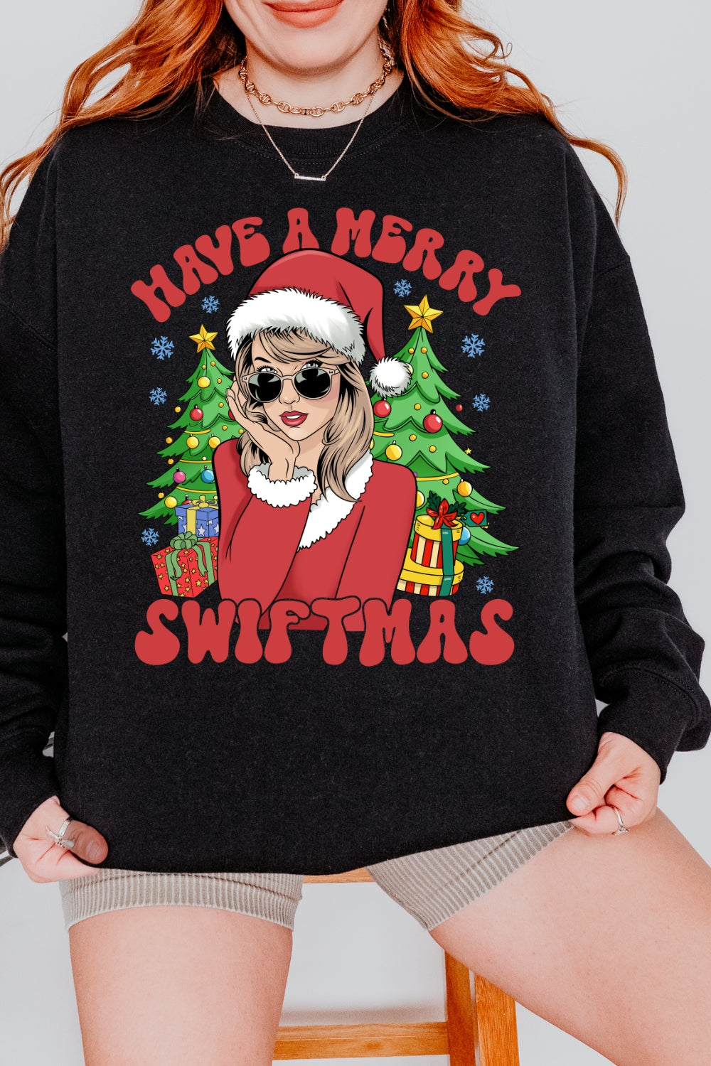 Have A Merry Swiftmas Christmas Sweatshirt For Women
