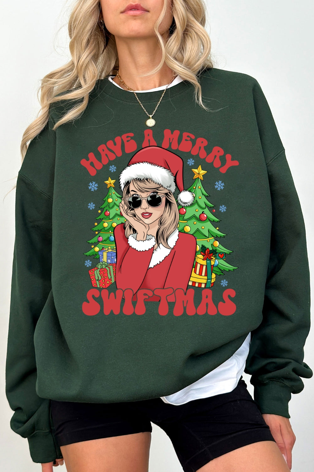 Have A Merry Swiftmas Christmas Sweatshirt For Women