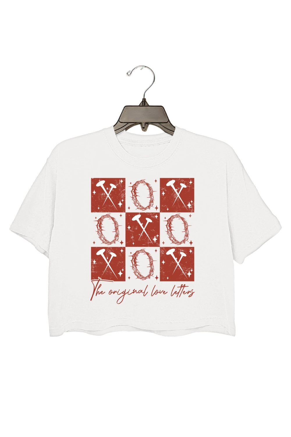 XOXO Love Letters Crop Top For Women