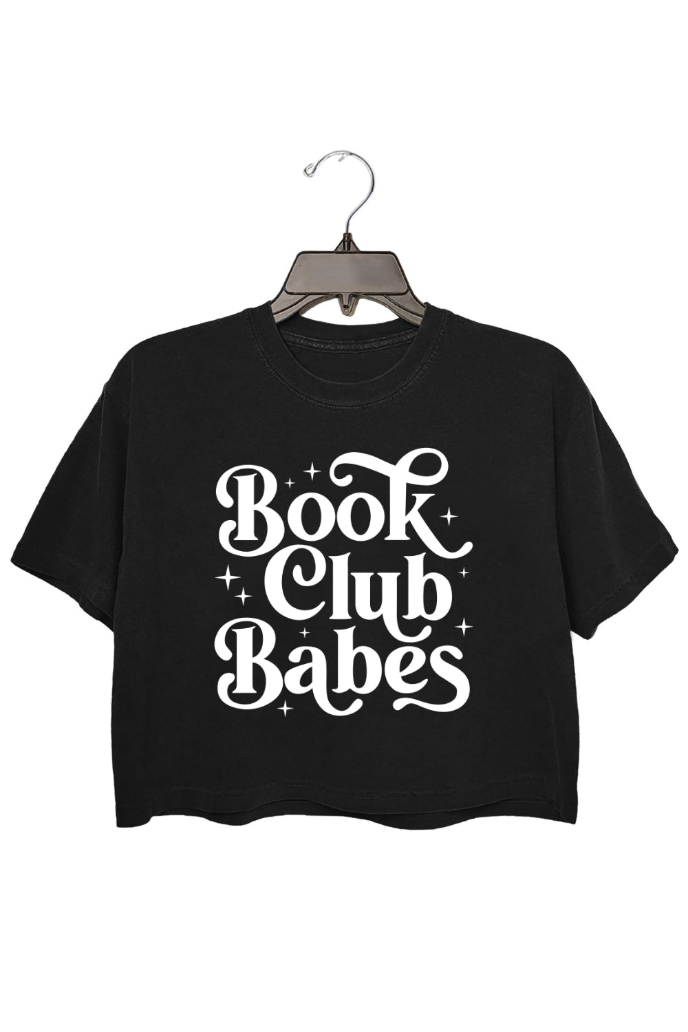 Book Club Babes Bookish Crop Top For Women
