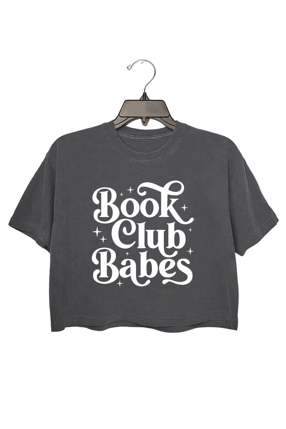 Book Club Babes Bookish Crop Top For Women