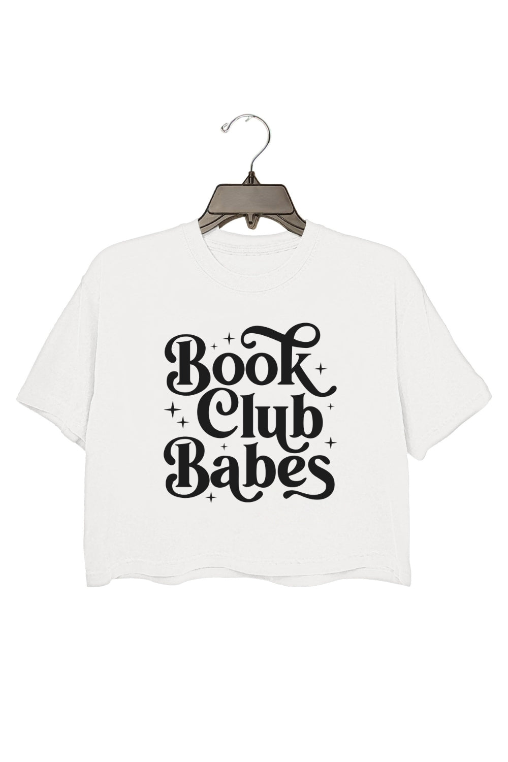 Book Club Babes Bookish Crop Top For Women