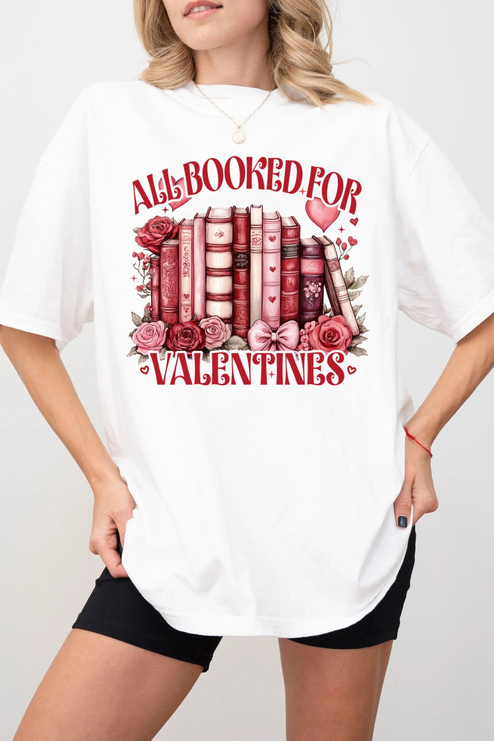 All Booked For Valentines Tee For Women
