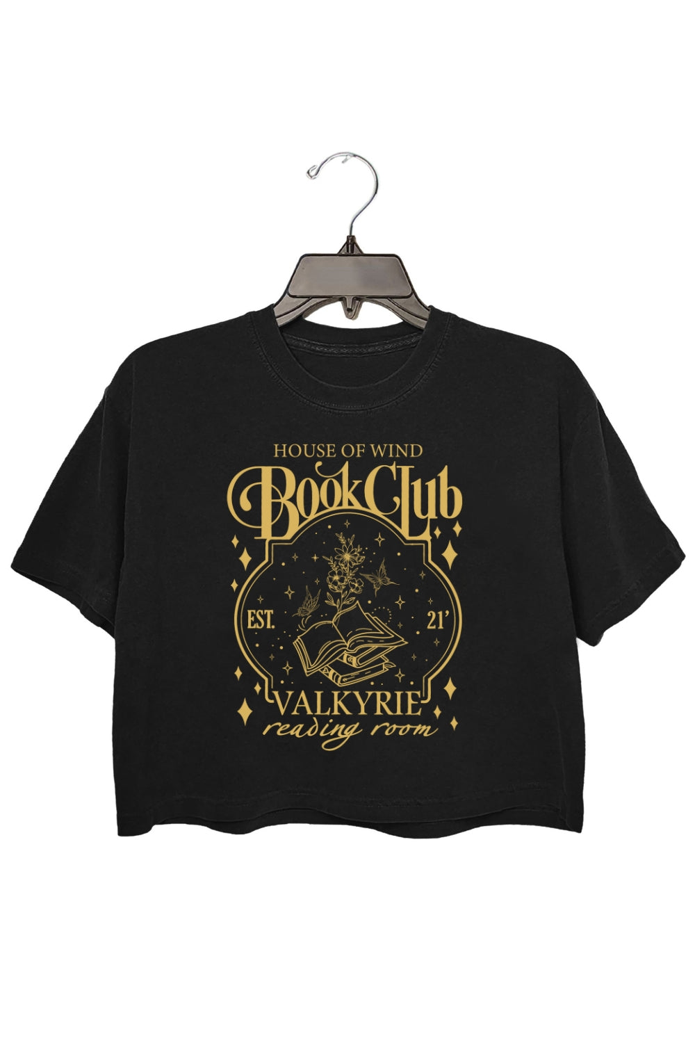 ACOTAR House Of Wind Book Club Crop Top For Women