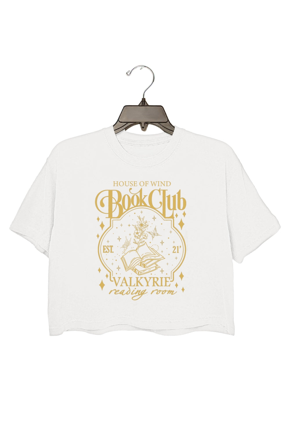 ACOTAR House Of Wind Book Club Crop Top For Women