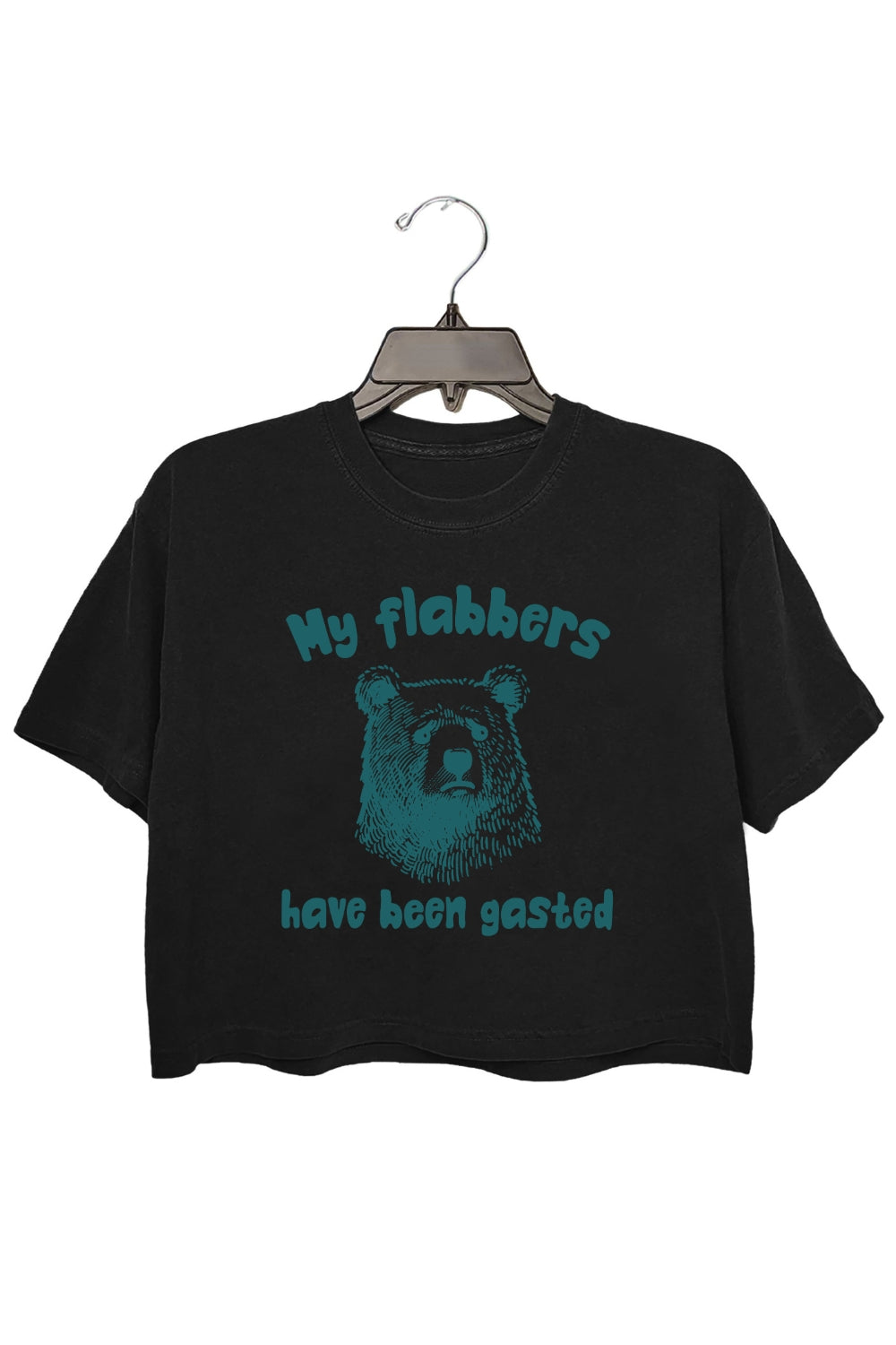 My Flabbers Are Gasted Crop Top For Women