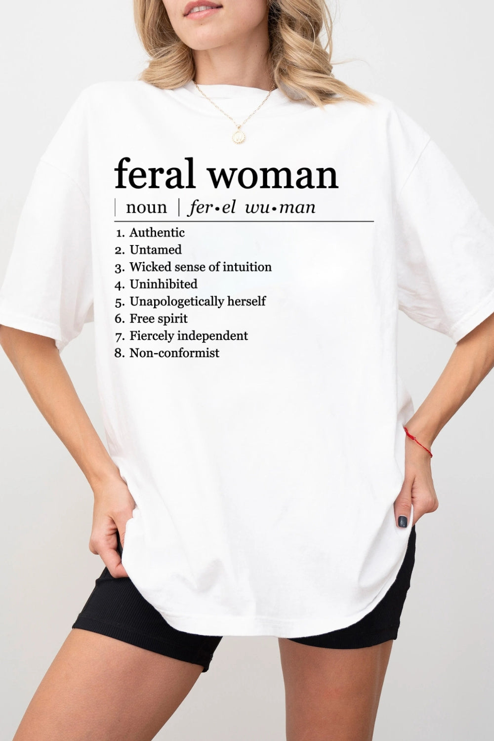 Feral Woman Definition Tee For Women