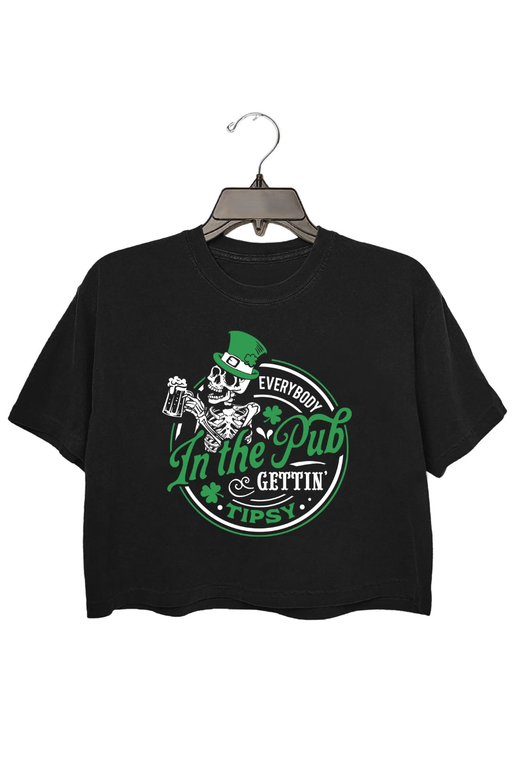 Everybody In The Pub Gettin Tipsy Crop Top For Women