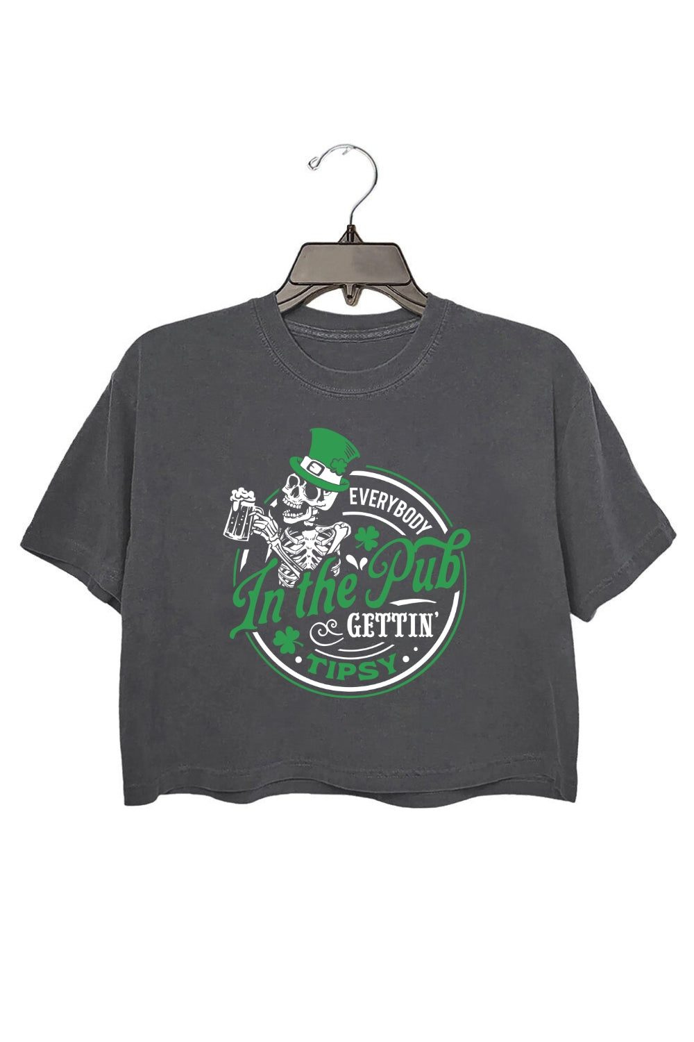 Everybody In The Pub Gettin Tipsy Crop Top For Women