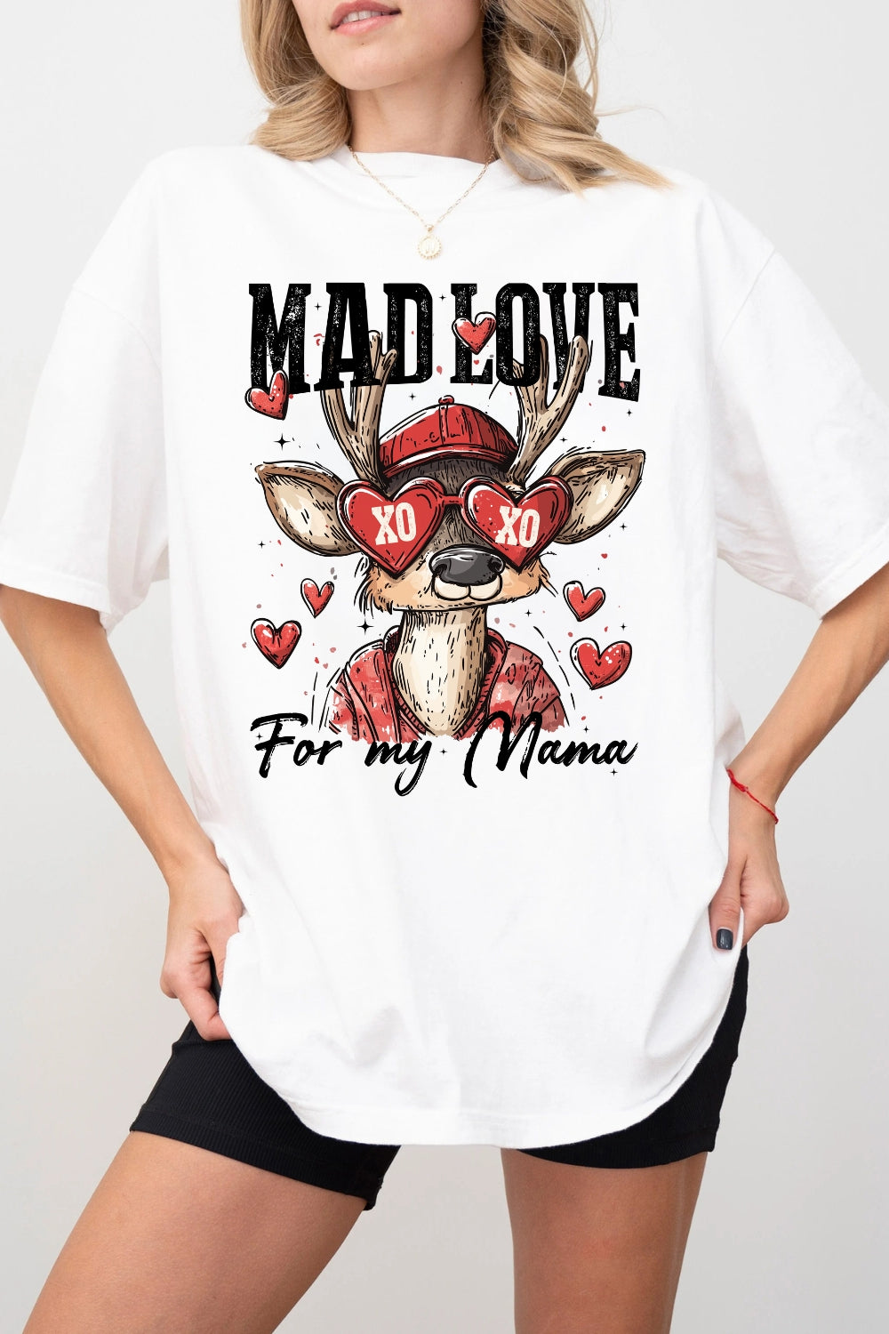 Mad Love For My Mama Tee For Women