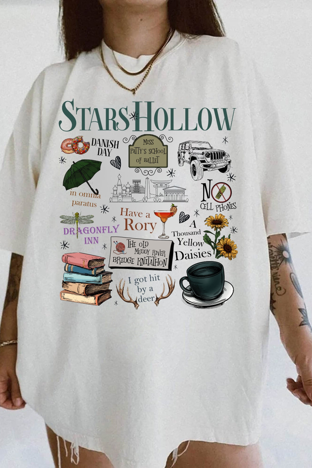 Stars Hollow Where You Lead I Will Follow Tee For Women