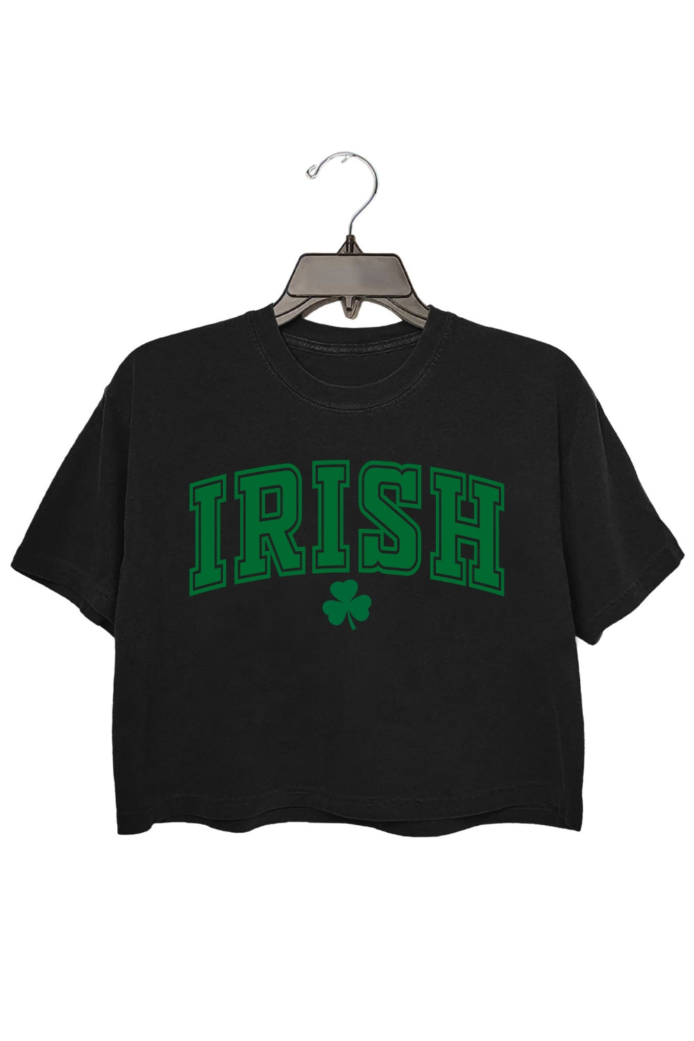Irish Lucky St Patricks Day Crop Top For Women