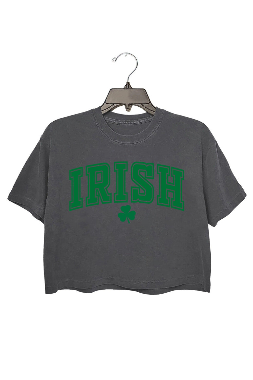 Irish Lucky St Patricks Day Crop Top For Women