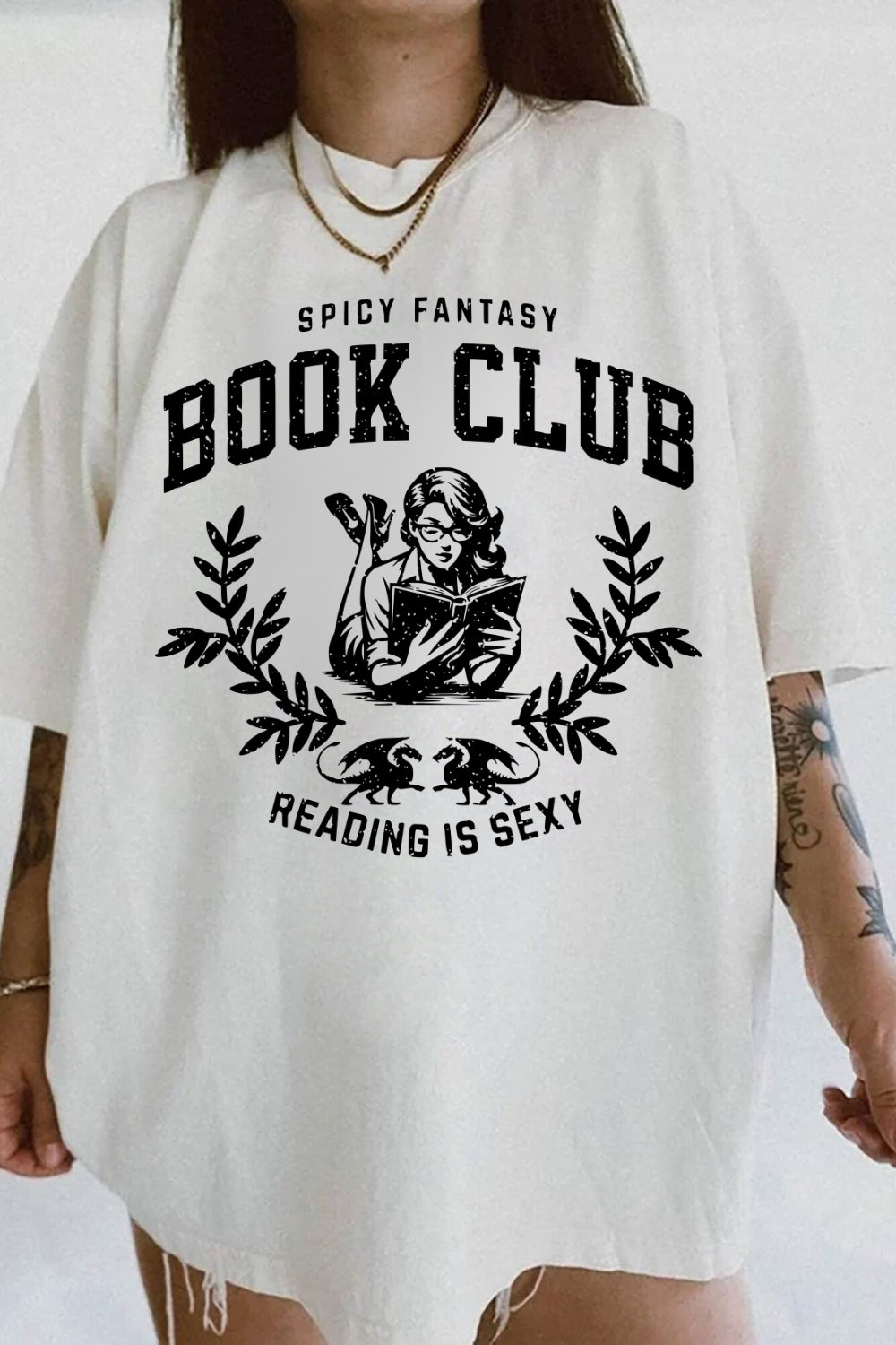 Spicy Fantasy Readers Book Club Tee For Women