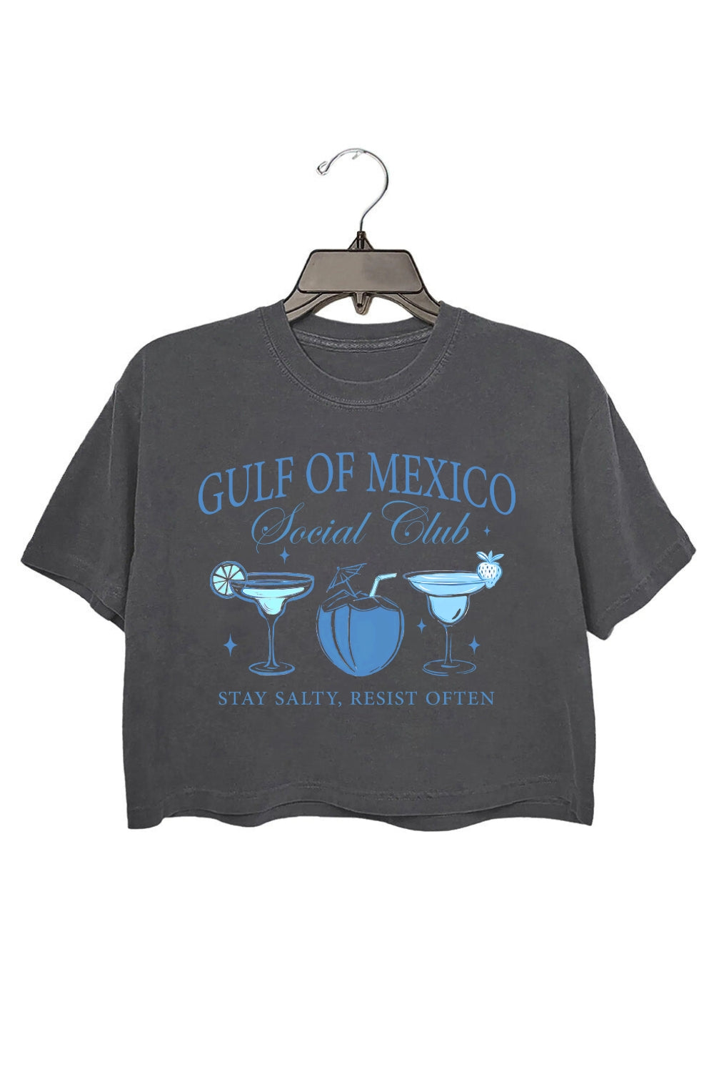 Gulf Of Mexico Social Club FDT Crop Top For Women
