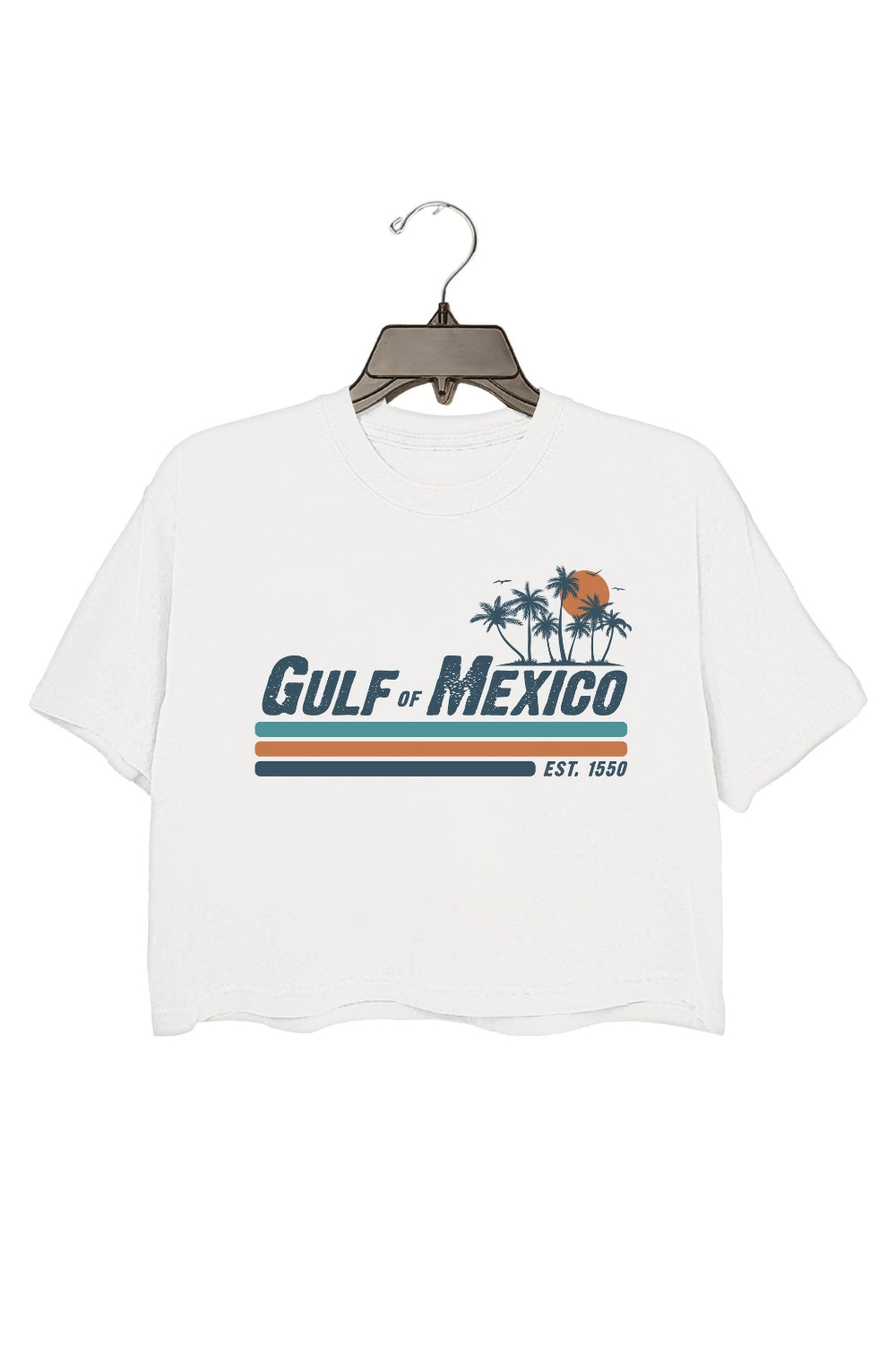 Gulf Of Mexico Crop Top For Women