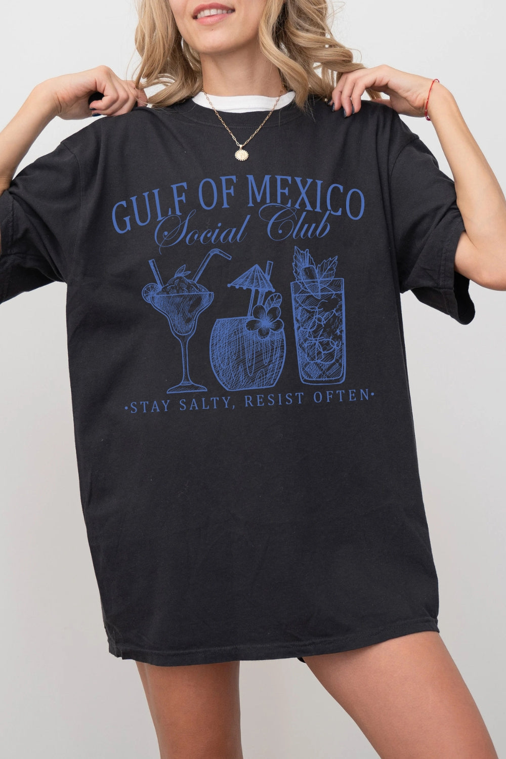 Gulf Of Mexico Social Club Funny Tee For Women