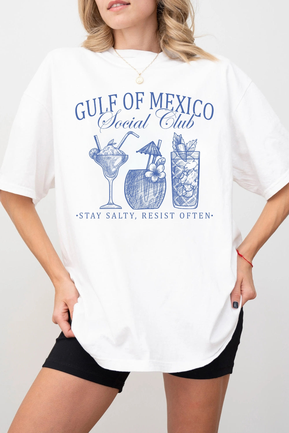 Gulf Of Mexico Social Club Funny Tee For Women