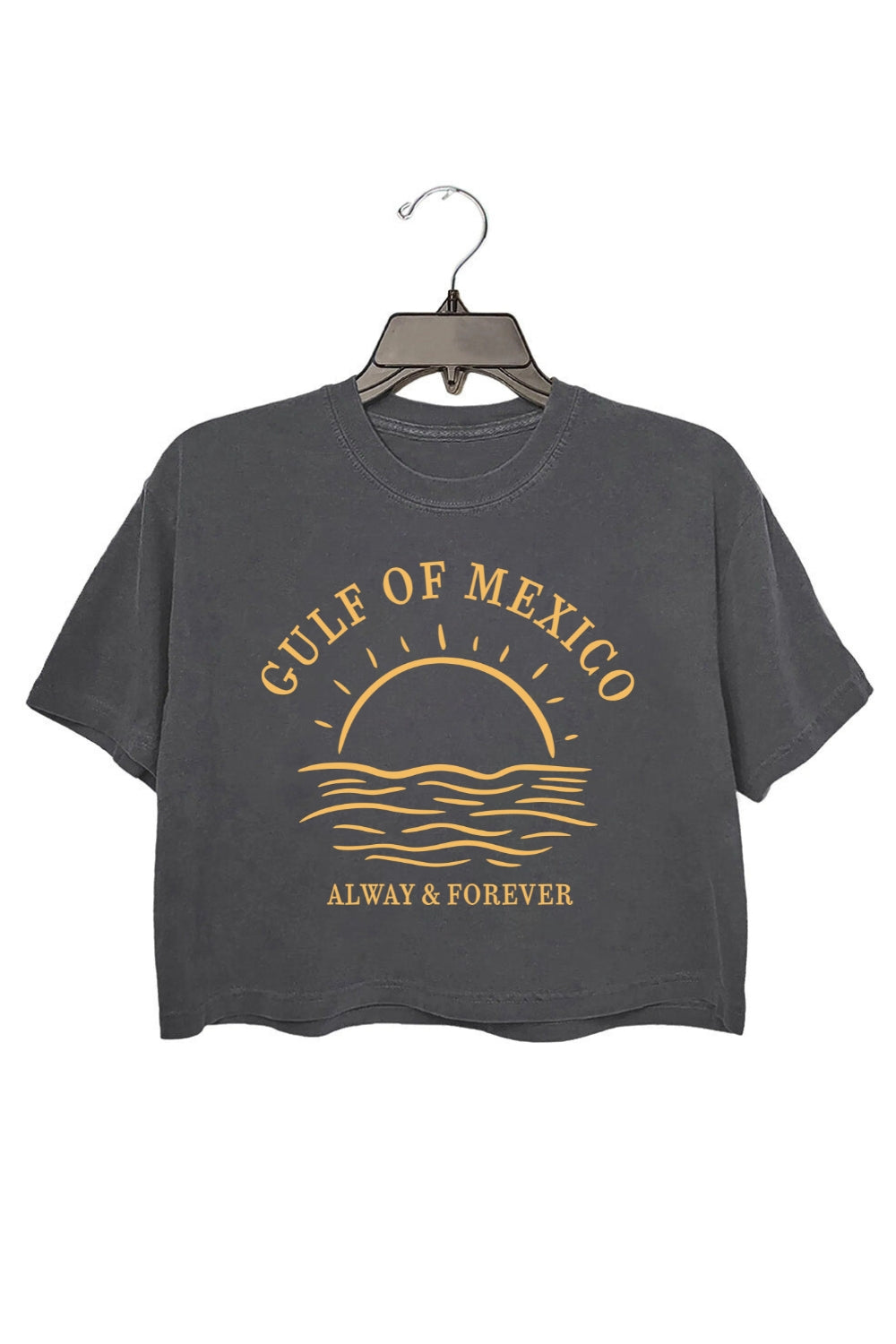 Gulf Of Mexico Always & Forever Crop Top For Women