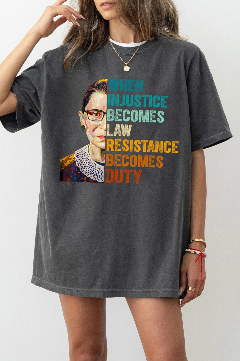 When Injustice Becomes Law Women's Right Tee For Women