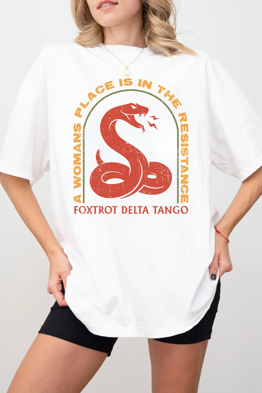 A Woman's Place Is In The Resistance Tee For Women