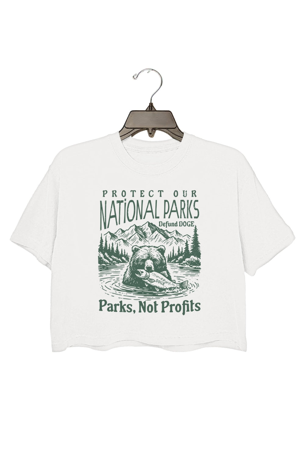 Protect Our National Parks Crop Top For Women