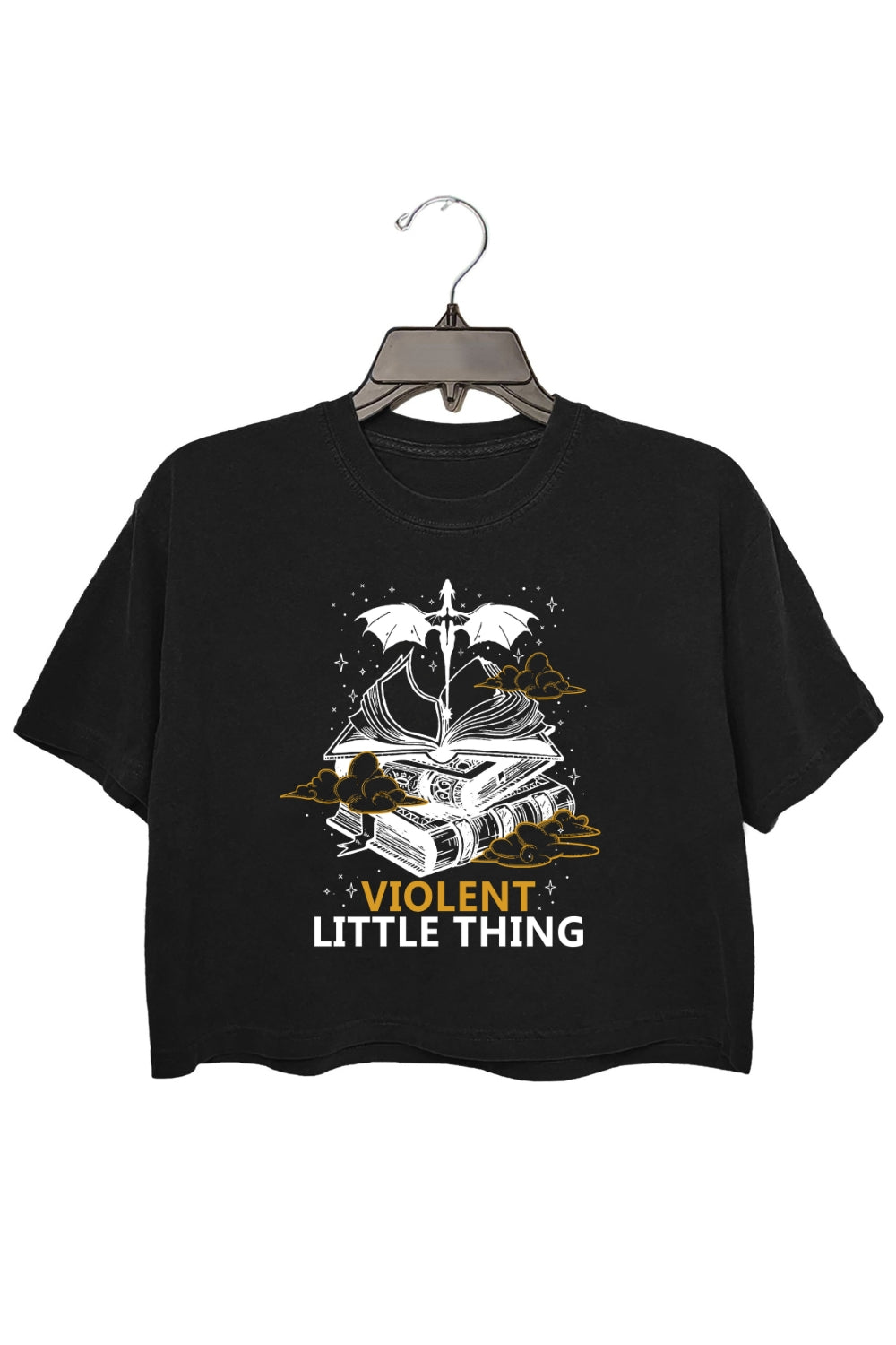 Violent Little Thing Crop Top For Women