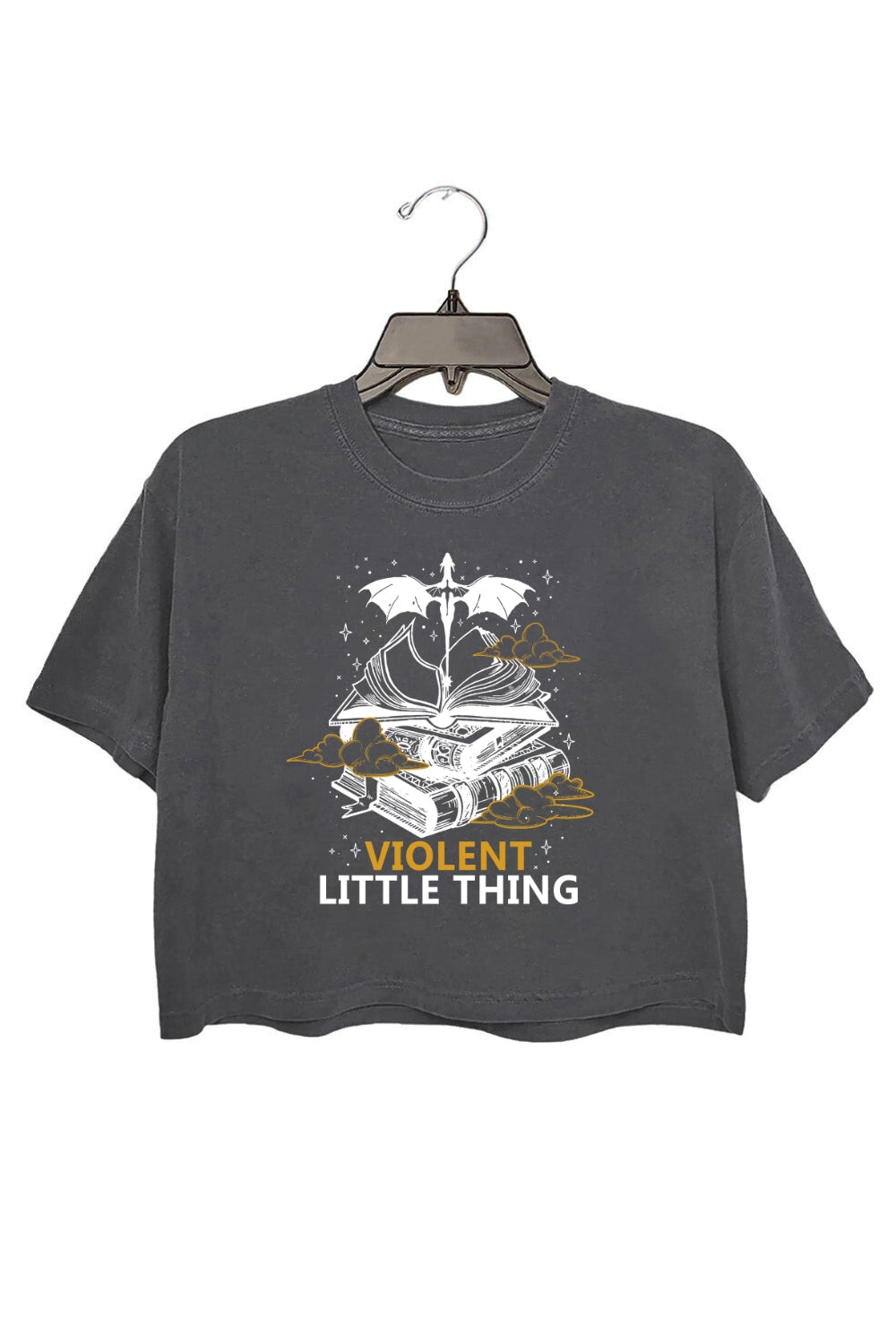 Violent Little Thing Crop Top For Women