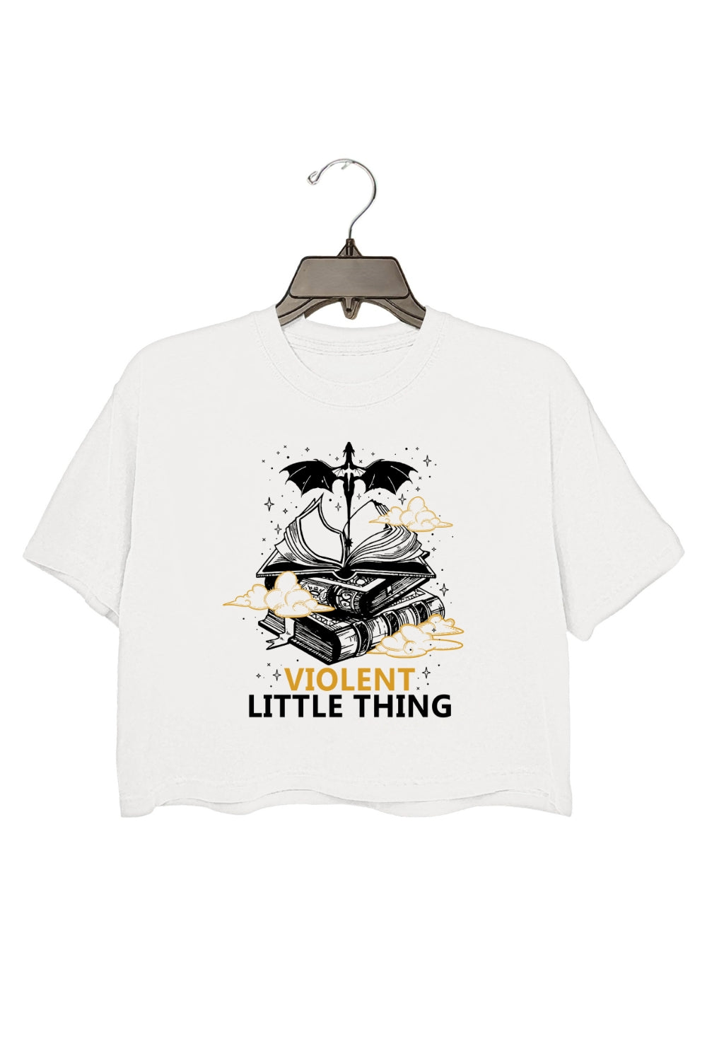 Violent Little Thing Crop Top For Women